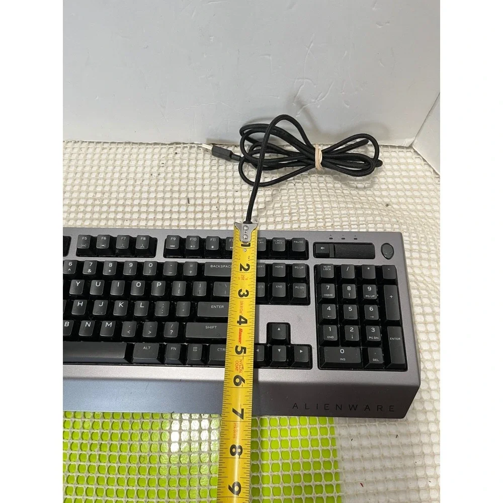 Alienware Pro Gaming Mechanical Keyboard AW768 & Wired Optical Mouse Gunmetal